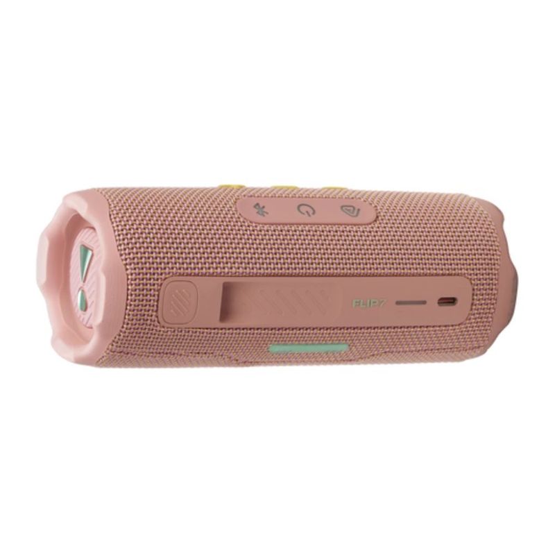 Parlante Bluetooth JBL Flip 7 35 W IP67 16 h rosado posterior