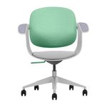 Silla de oficina Evox Ultimate F2G 150 kg verde frontal