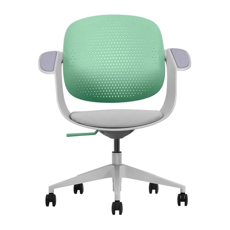 Silla de oficina Evox Ultimate F2G 150 kg verde frontal