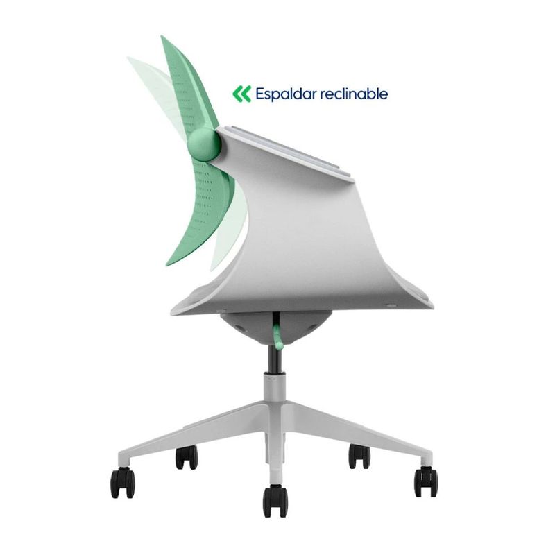 Silla de oficina Evox Ultimate F2G 150 kg verde reclinable