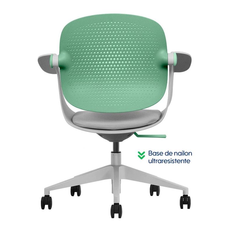 Silla de oficina Evox Ultimate F2G 150 kg verde ultrarresistente