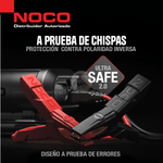 Compresor y arrancador Noco AX65, 100 PSI, 2000 A y 12 V conexiones
