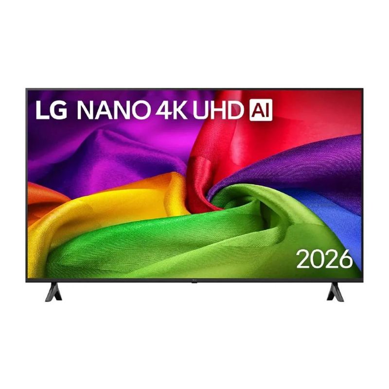Smart TV LG 65" 65NU800BPSB 4K NanoCell negro frontal