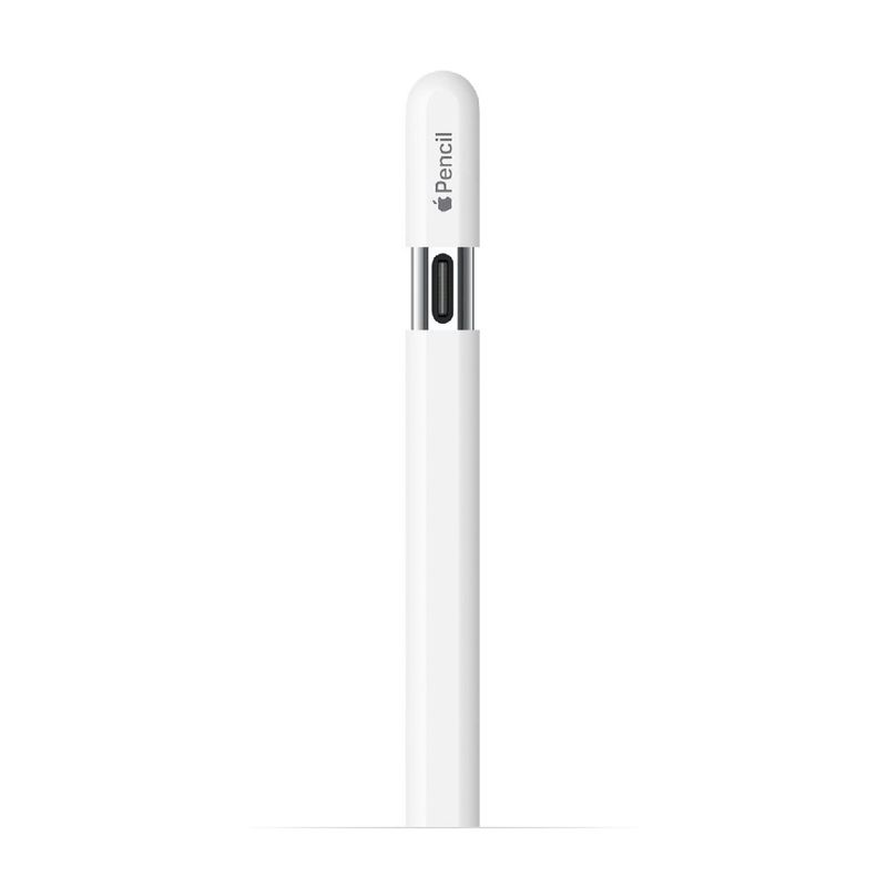 Apple Pencil USB-C con Bluetooth blanco dorsal