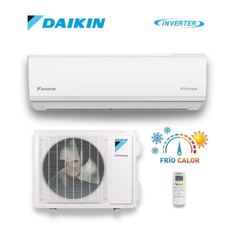 Aire acondicionado Daikin 18,000 BTU frío y calor