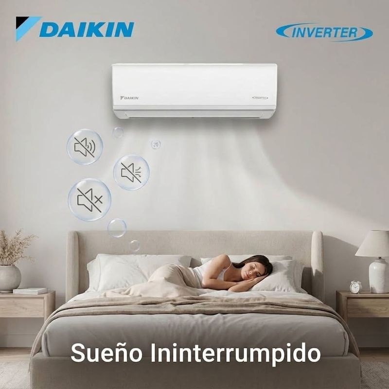 Aire acondicionado Daikin 24,000 BTU inverter uso