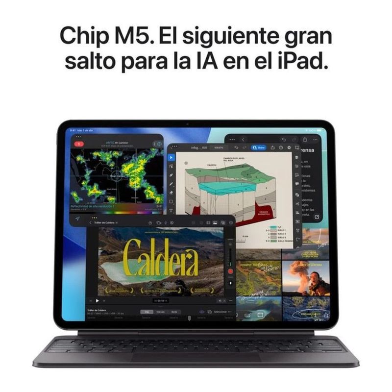 Tablet Apple iPad Pro 13" M5 512 GB y Pencil Pro space black chip M5
