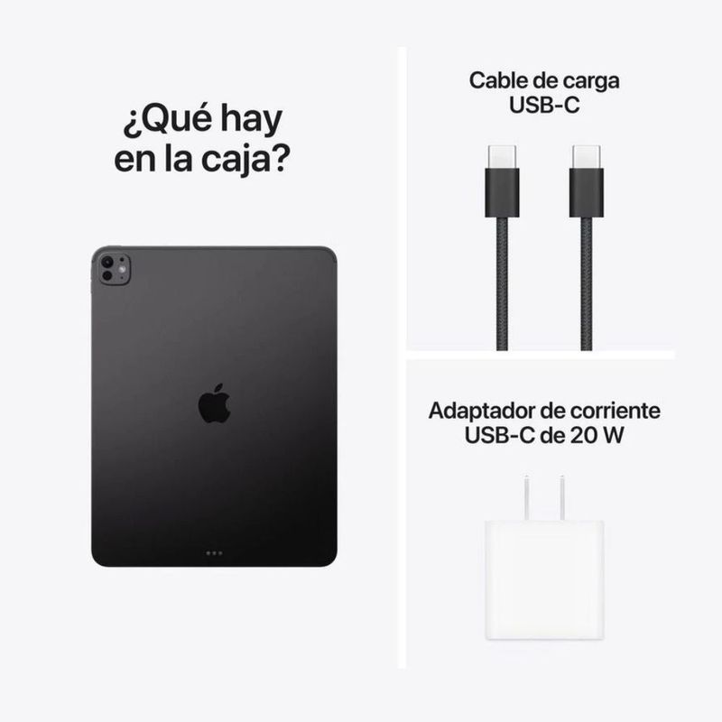 Tablet Apple iPad Pro 13" M5 512 GB y Pencil Pro space black caja