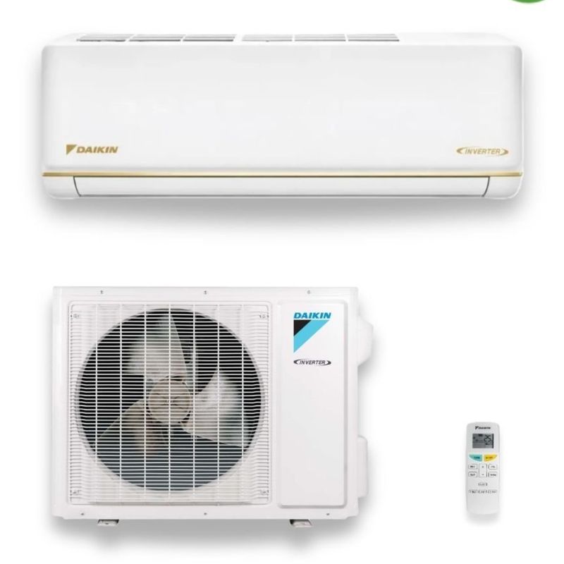 Aire acondicionado Daikin 24000 BTU Inverter WiFi frontal