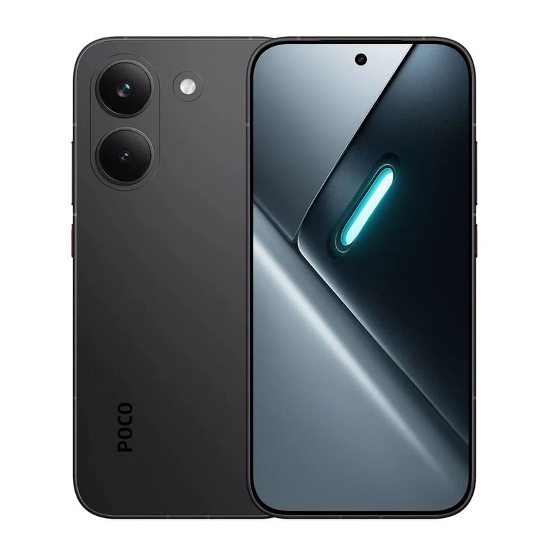 Celular Xiaomi Poco X8 Pro 5G 512GB 8GB RAM negro frontal