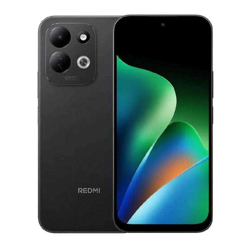 Xiaomi Redmi 17 4G 128GB 4GB RAM negro frontal