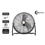 Ventilador Trevely VT-20A 20 pulgadas 110W negro características