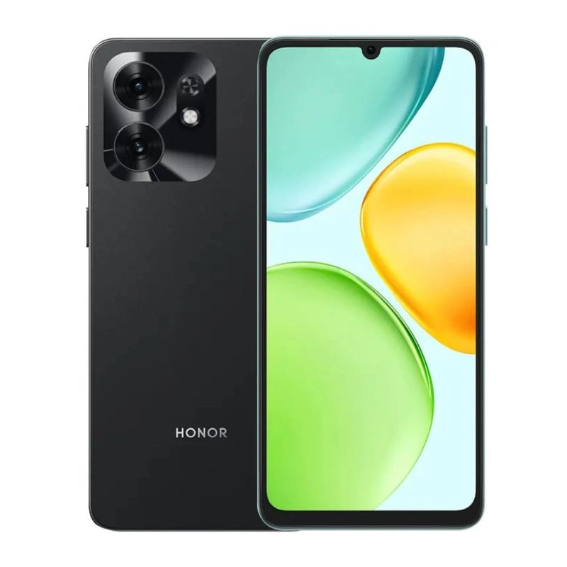 Celular Honor X6d 5G 256 GB 4 GB RAM negro frontal