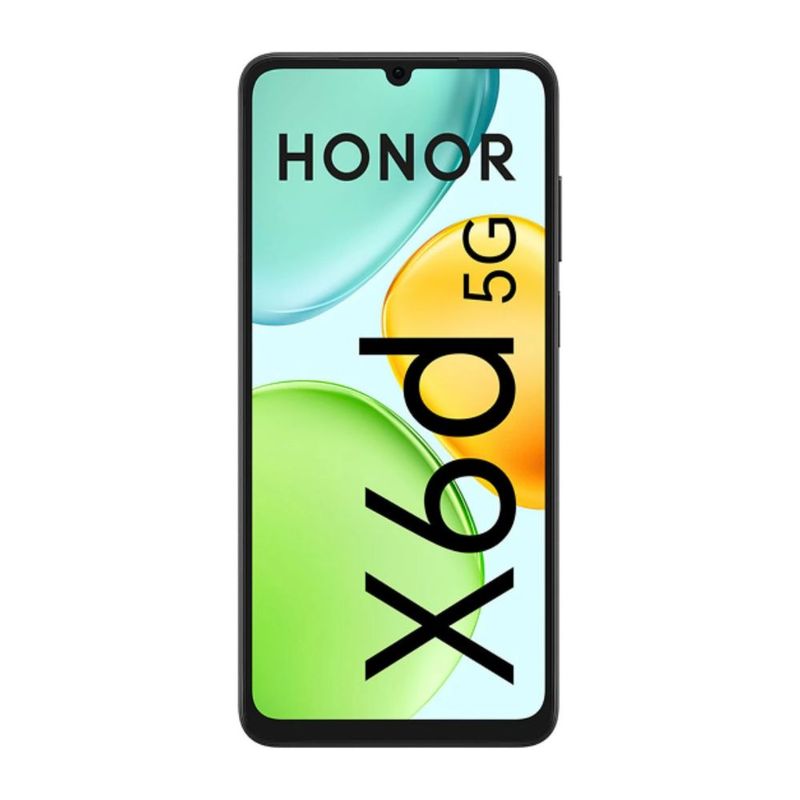 Celular Honor X6d 5G 256 GB 4 GB RAM negro pantalla 6.75