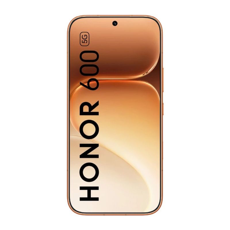 Celular Honor 600 5G 512 GB 8 GB RAM 200 MP naranja pantalla AMOLED