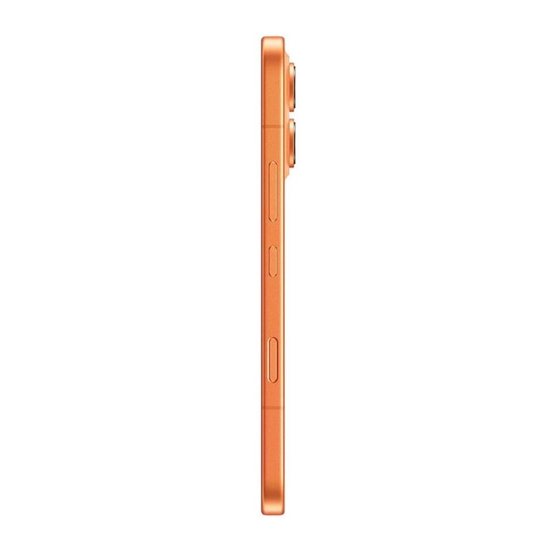 Celular Honor 600 5G 512 GB 8 GB RAM 200 MP naranja lateral