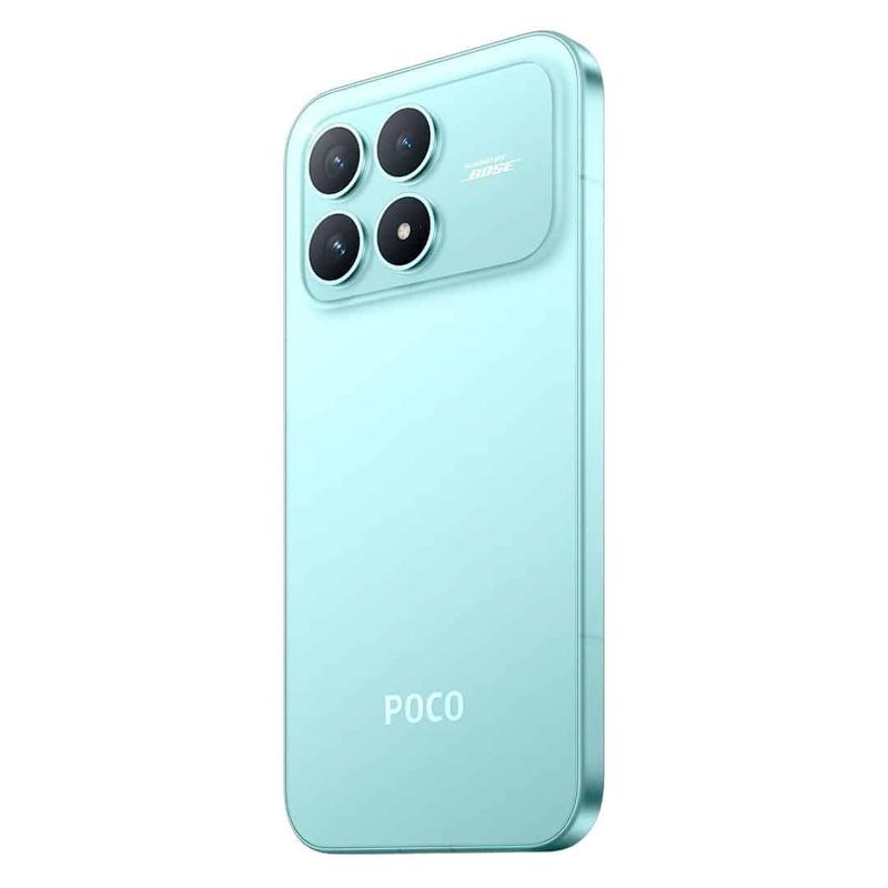 Xiaomi POCO F8 Pro 5G 512GB 12GB RAM cámara 50MP azul dorsal oblicuo