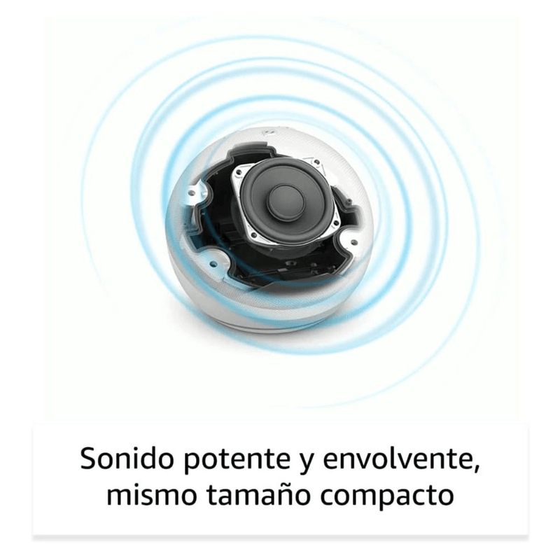 Parlante Amazon Echo Dot quinta generación Alexa negro características