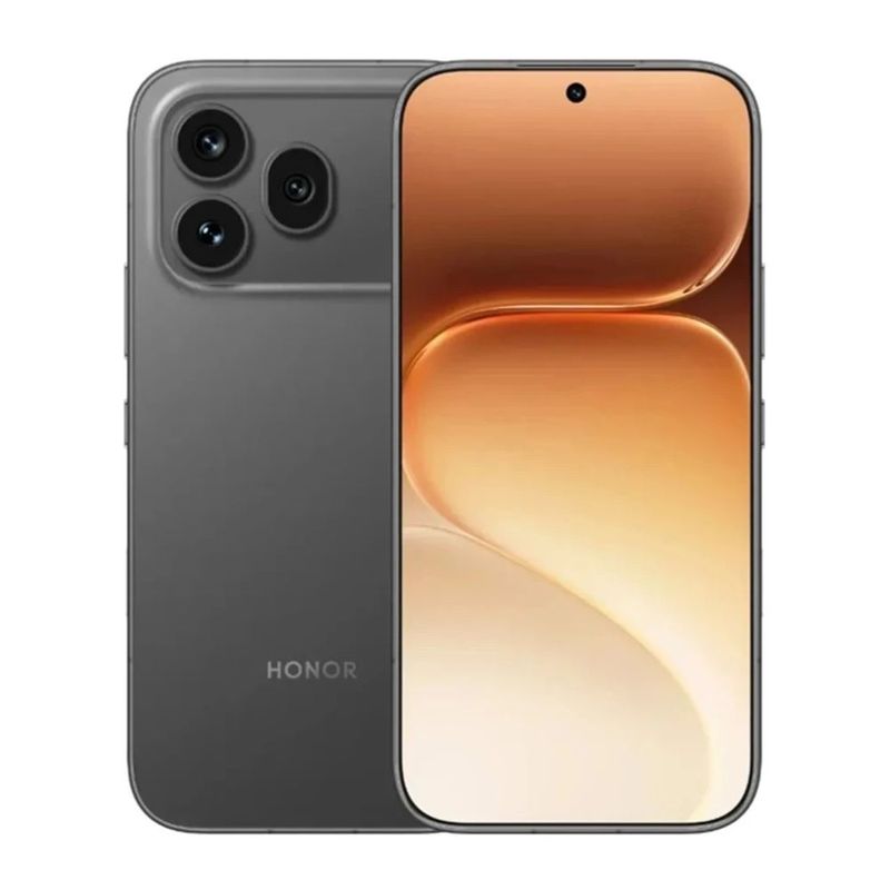Celular Honor 600 Pro 5G 512 GB 12 GB RAM 200 MP negro frontal