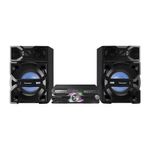 Equipo de sonido Panasonic SC-MAX3600 Bluetooth USB FM negro frontal
