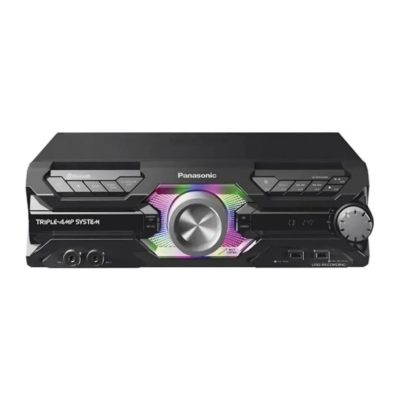 Equipo de sonido Panasonic SC-MAX3600 Bluetooth USB FM negro controles