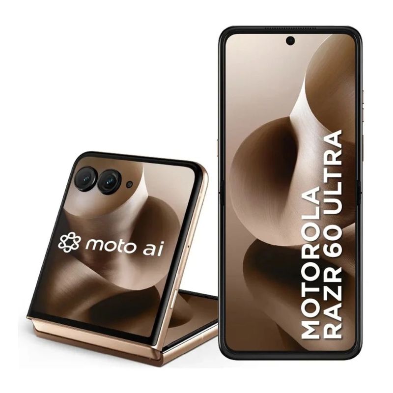 Motorola Razr 60 Ultra 5G 1 TB 16 GB RAM plegable café diseño plegable