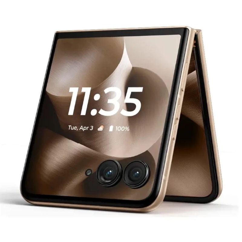 Motorola Razr 60 Ultra 5G 1 TB 16 GB RAM plegable café diseño plegable
