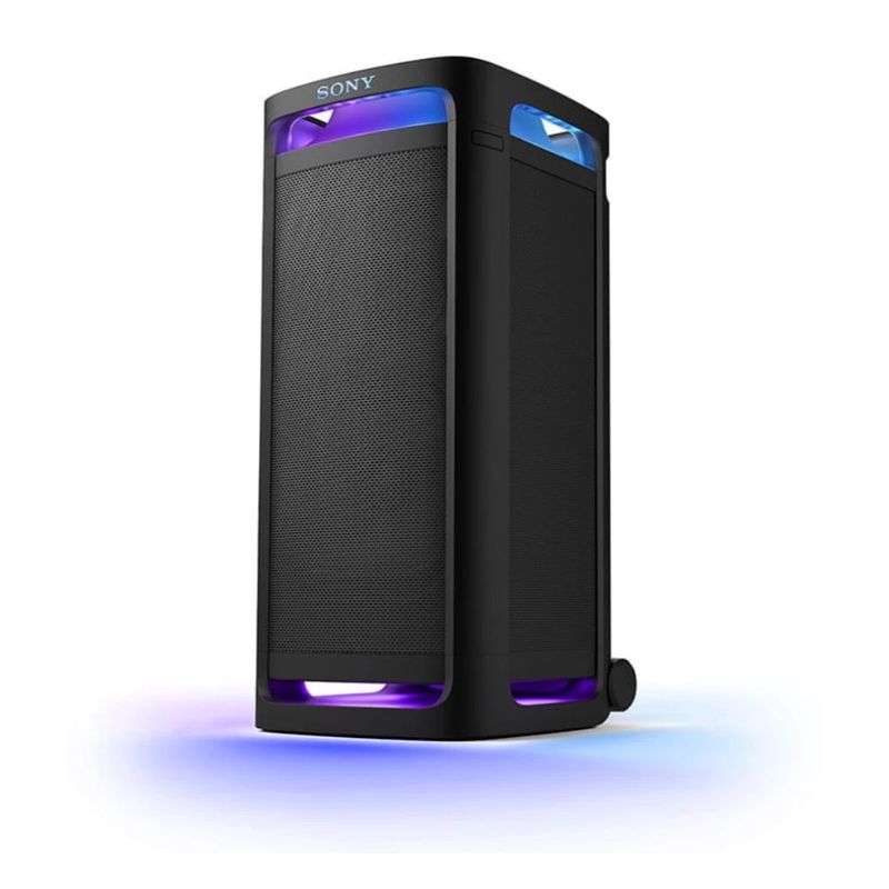 Parlante de torre Sony Ult Tower 9AC Bluetooth 5.3 karaoke frontal oblicuo
