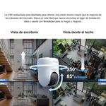 Cámara de seguridad EZVIZ C6N G1 2K Wi-Fi 3 MP 350° movimiento