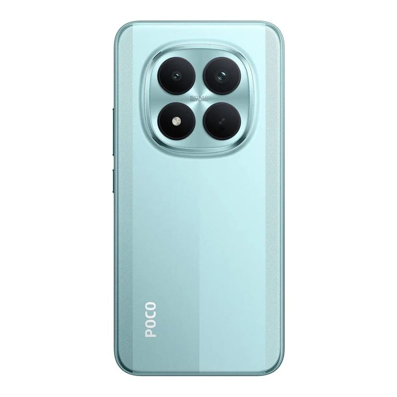 Celular Xiaomi Poco M8 Pro 5G, 512 GB, 8 GB RAM, en verde dorsal