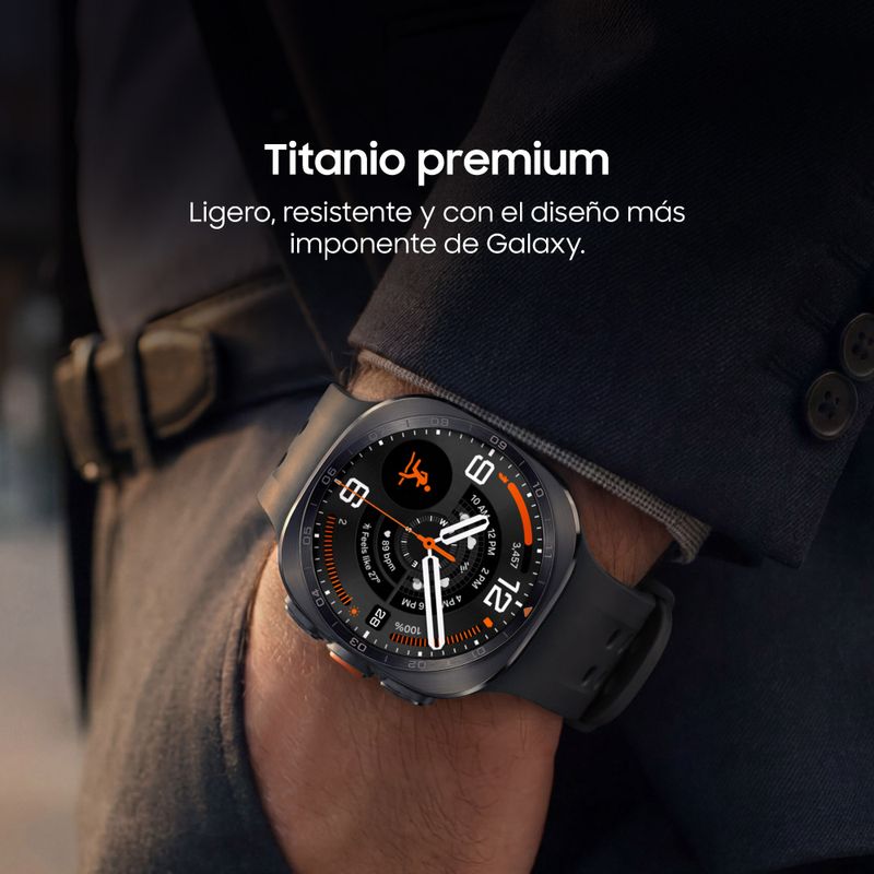 Smartwatch Samsung Galaxy Watch Ultra 2, con LTE, plateado