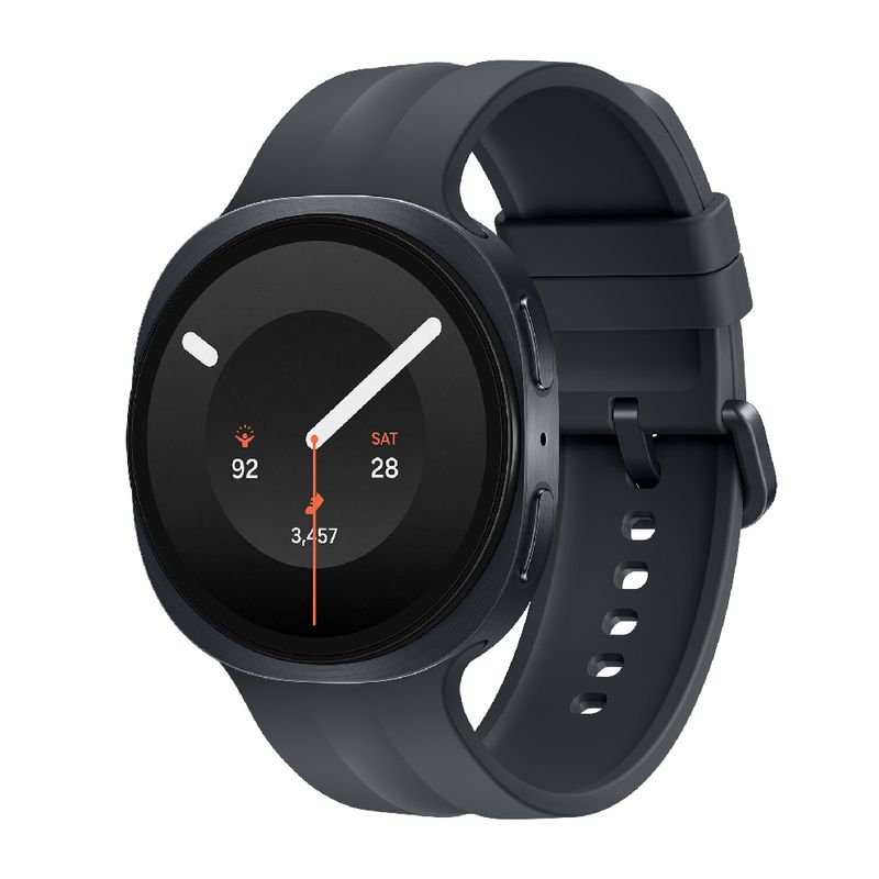 Smartwatch Samsung Galaxy Watch 9 44 mm, bluetooth, negro frontal oblicuo