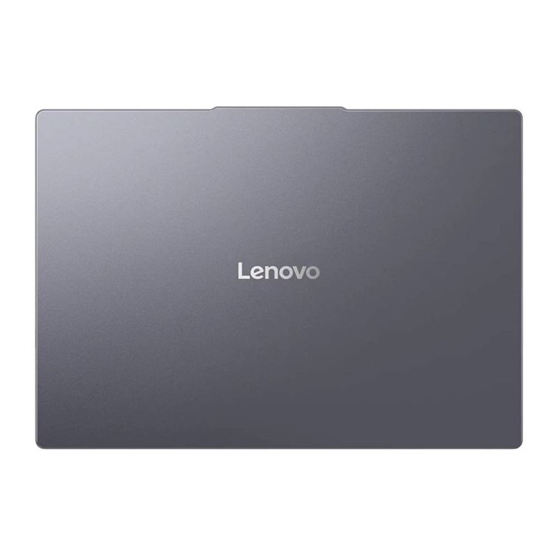 Laptop Lenovo IdeaPad Slim 3 i5 16GB RAM 512GB SSD gris frontal cenital cerrado
