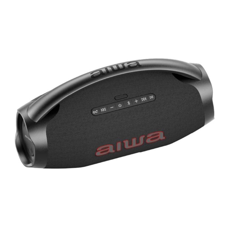 Parlante Aiwa AWH51BT Bluetooth 5.3 130 W RMS IPX6 negro controles