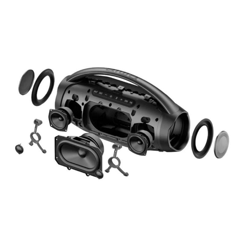 Parlante Aiwa AWH51BT Bluetooth 5.3 130 W RMS IPX6 negro cinco altavoces