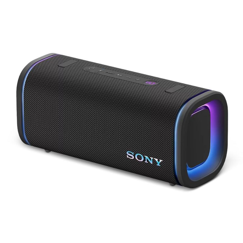 Parlante Sony Ult Field 5 Bluetooth 5.3 50 W IP66 negro frontal oblicuo
