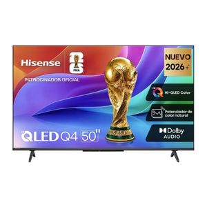 Smart TV Hisense 50", FHD, QLED, sistema VIDAA integrado, 50Q4SV, 2026