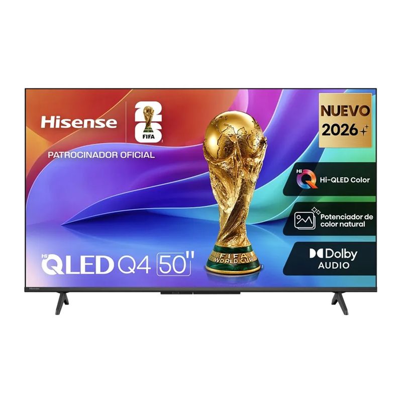 Smart TV Hisense 50Q4SV 50 Full HD QLED VIDAA U8 2026 frontal