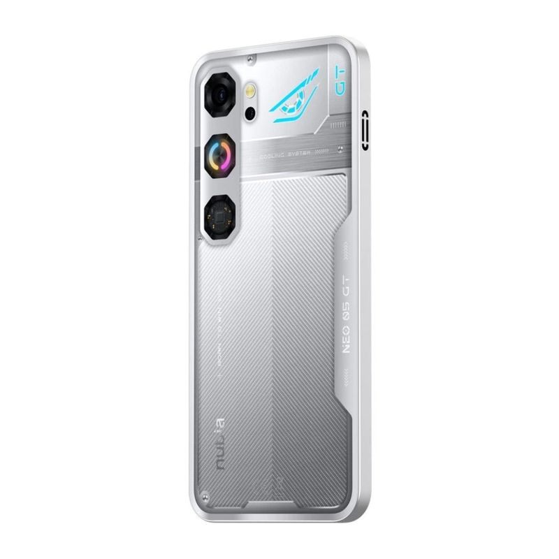 Celular ZTE Nubia Neo 5 GT 5G 256 GB 8 GB RAM plateado cámara principal 50 MP