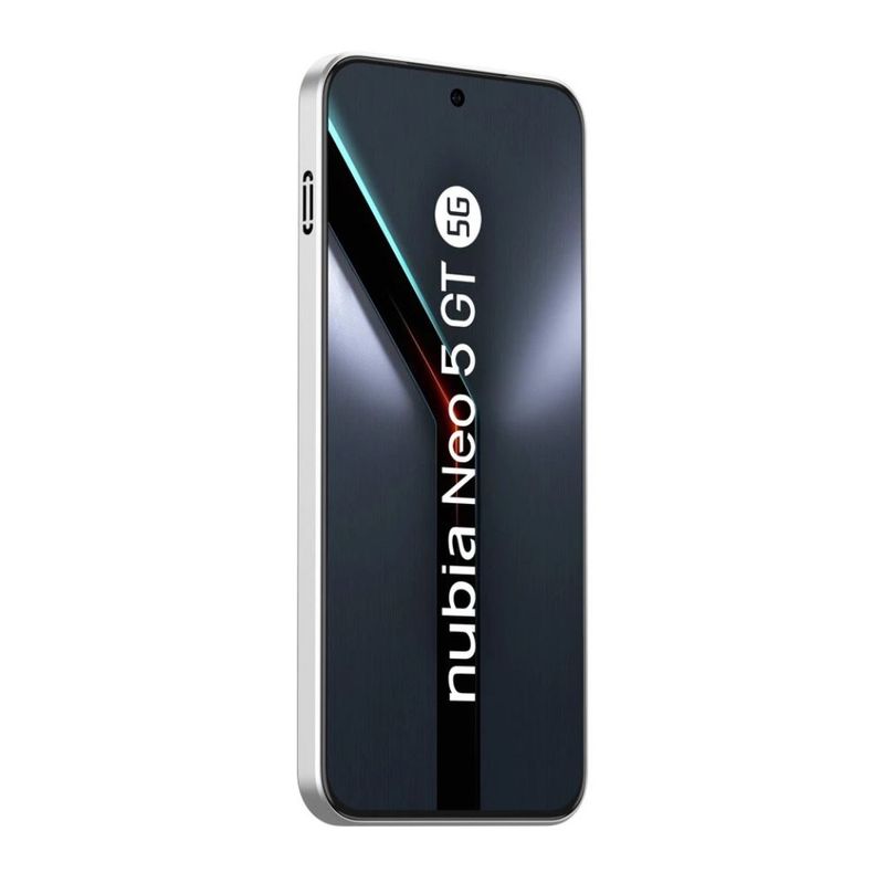 Celular ZTE Nubia Neo 5 GT 5G 256 GB 8 GB RAM plateado pantalla AMOLED