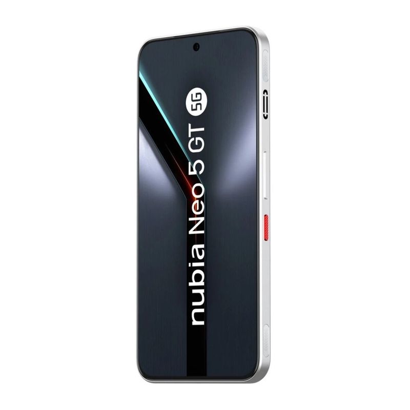 Celular ZTE Nubia Neo 5 GT 5G 256 GB 8 GB RAM plateado cámara frontal 16 MP