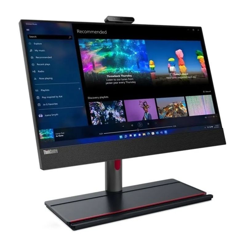 All In One Lenovo ThinkCentre M90A G3 i5 512 GB Negro frontal oblicuo