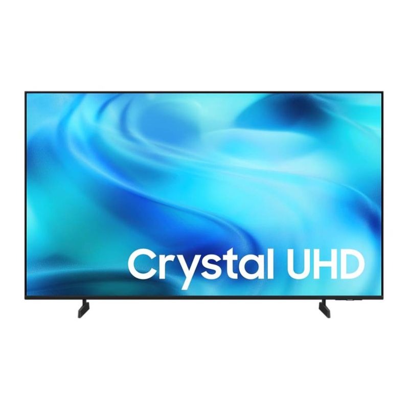 Smart TV Samsung 50" Crystal UHD 4K Tizen negro frontal