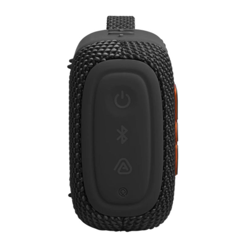 Parlante JBL GO 5 Bluetooth 6.0 4.8 W RMS IP68 negro controles