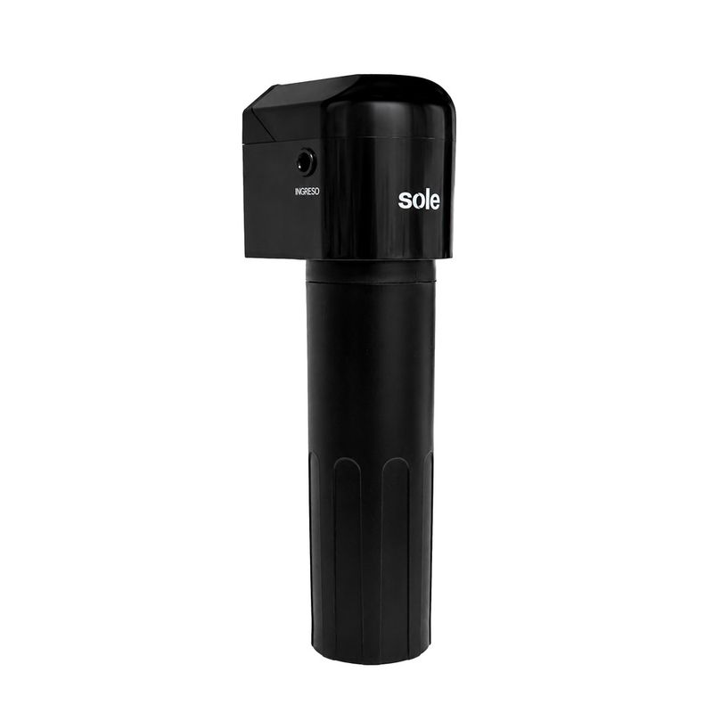 Purificador de agua Sole Aqua+ bajo lavadero, 20,000 litros frontal oblicuo