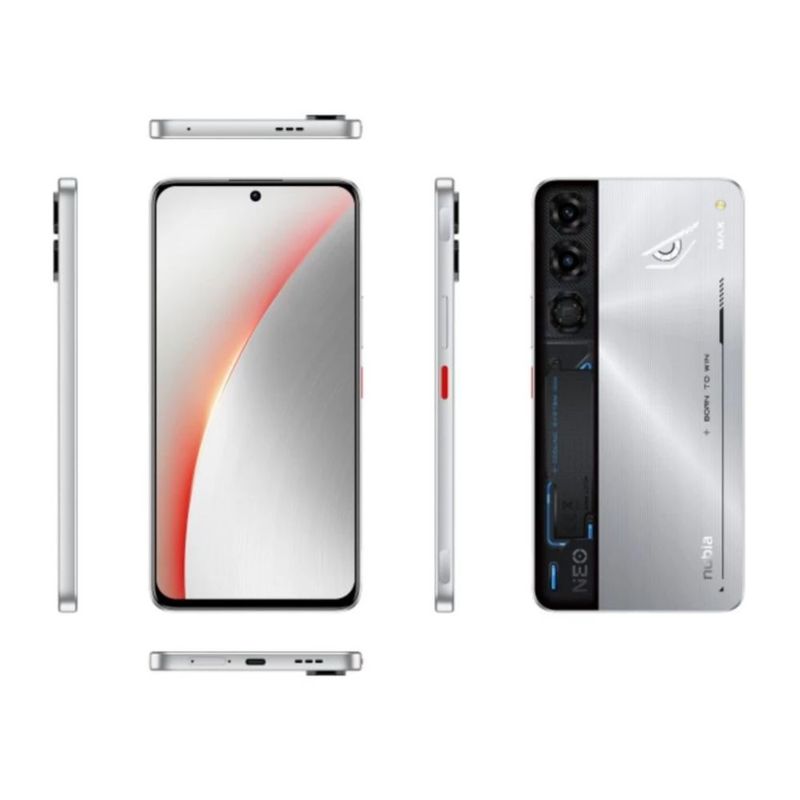Celular ZTE Nubia Neo 5 Max 5G 512 GB 8 GB RAM plata dimensiones