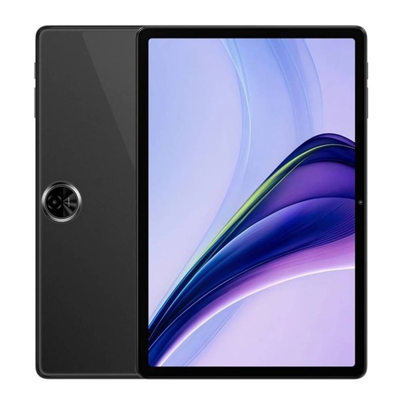 Tablet Blackview Zeno 5 11" 128GB 4G LTE gris oscuro frontal y dorsal