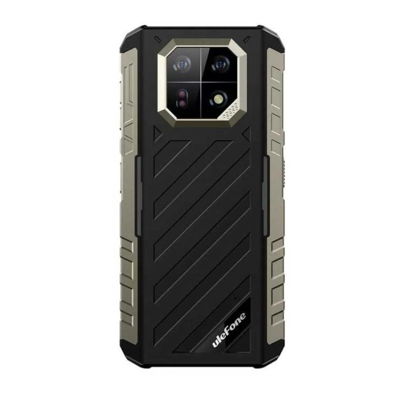 Celular Ulefone Armor 22 4G 256 GB 8 GB RAM IP68 negro posterior