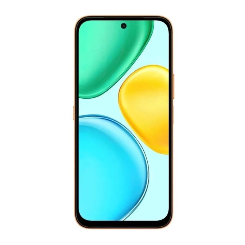Celular Honor X7e 4G 256 GB 6 GB RAM 7500 mAh naranja pantalla LCD TFT