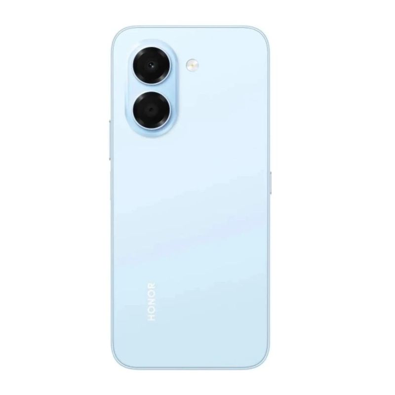 Celular Honor X7e 4G 256 GB 6 GB RAM 7500 mAh azul posterior